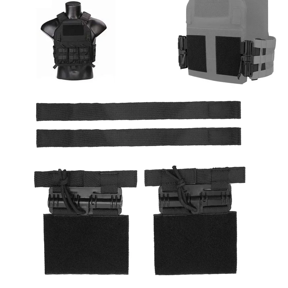 

1 Pair Tactical Vest MOLLE Removal Buckle Set Universal Quick Release Kit Hunting Molle System for JPC CPC NCPC 6094 420 Vest