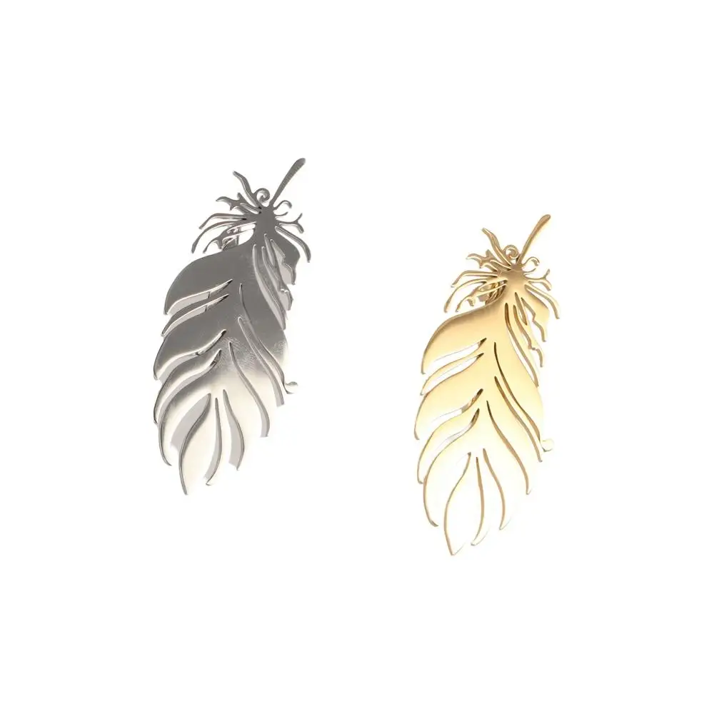 

Decoration Fashion Feather Pin Trend Metal Tree of Life Badge Creative Simple Suit Collar Brooch Jewelry Gifts
