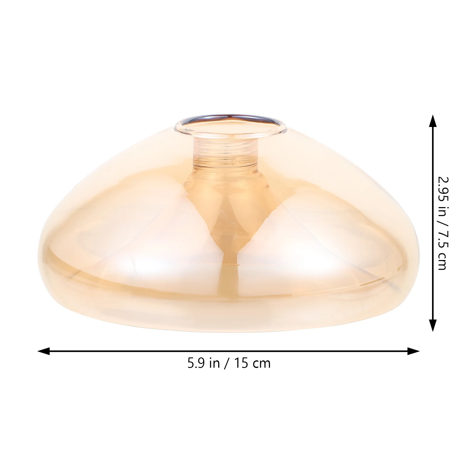 

Ceiling Light Glass Lampshade Amber Modern Decorative Lamp Shade Replacement for Bedroom Hotel Restaurant G9 Lamp Shades