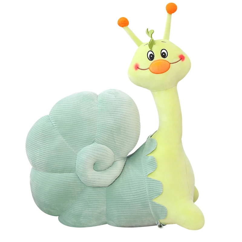 Hot 1PC 25CM/40CM/50CM Cartoon Snail Plush Toys Cushion Fancy Pillow Stuffed Soft Animal Sofa Kawaii Home Car Decor Gifts