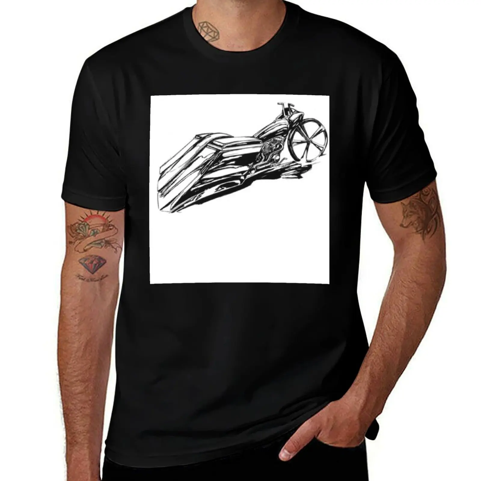 Stretched Bagger T-Shirt Plus Size Summer Short Sleeve T-Shirt