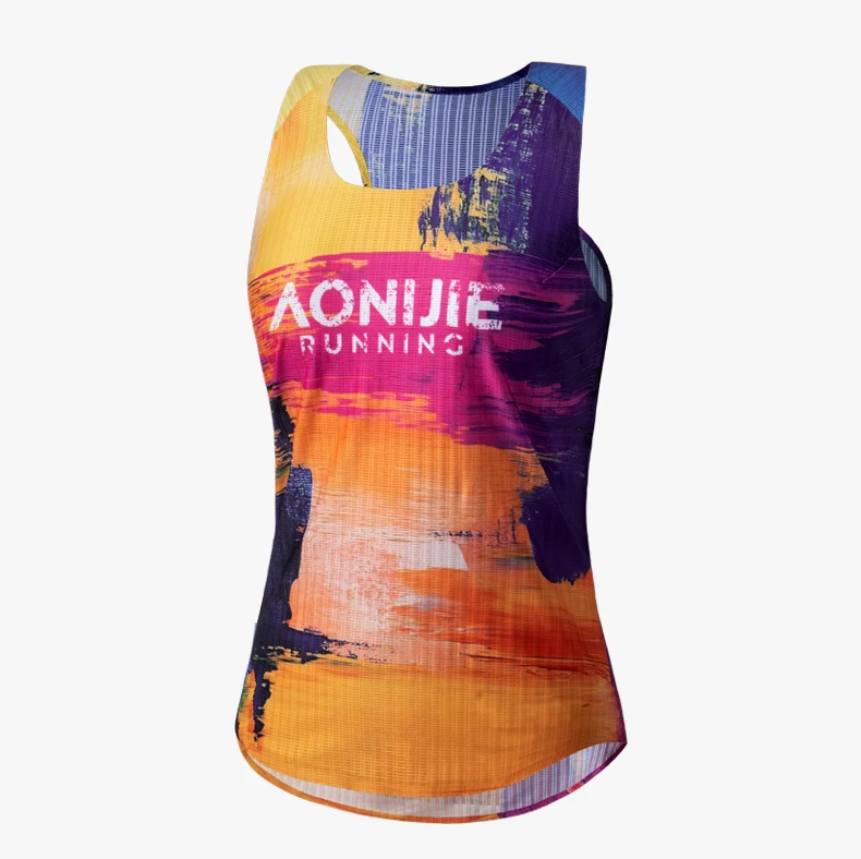 

AONIJIE Women Quick Drying Vest Lightweight Breathable Summer Sports Sleeveless Tank Top Workout Tank Tops Sleeveless FW6236