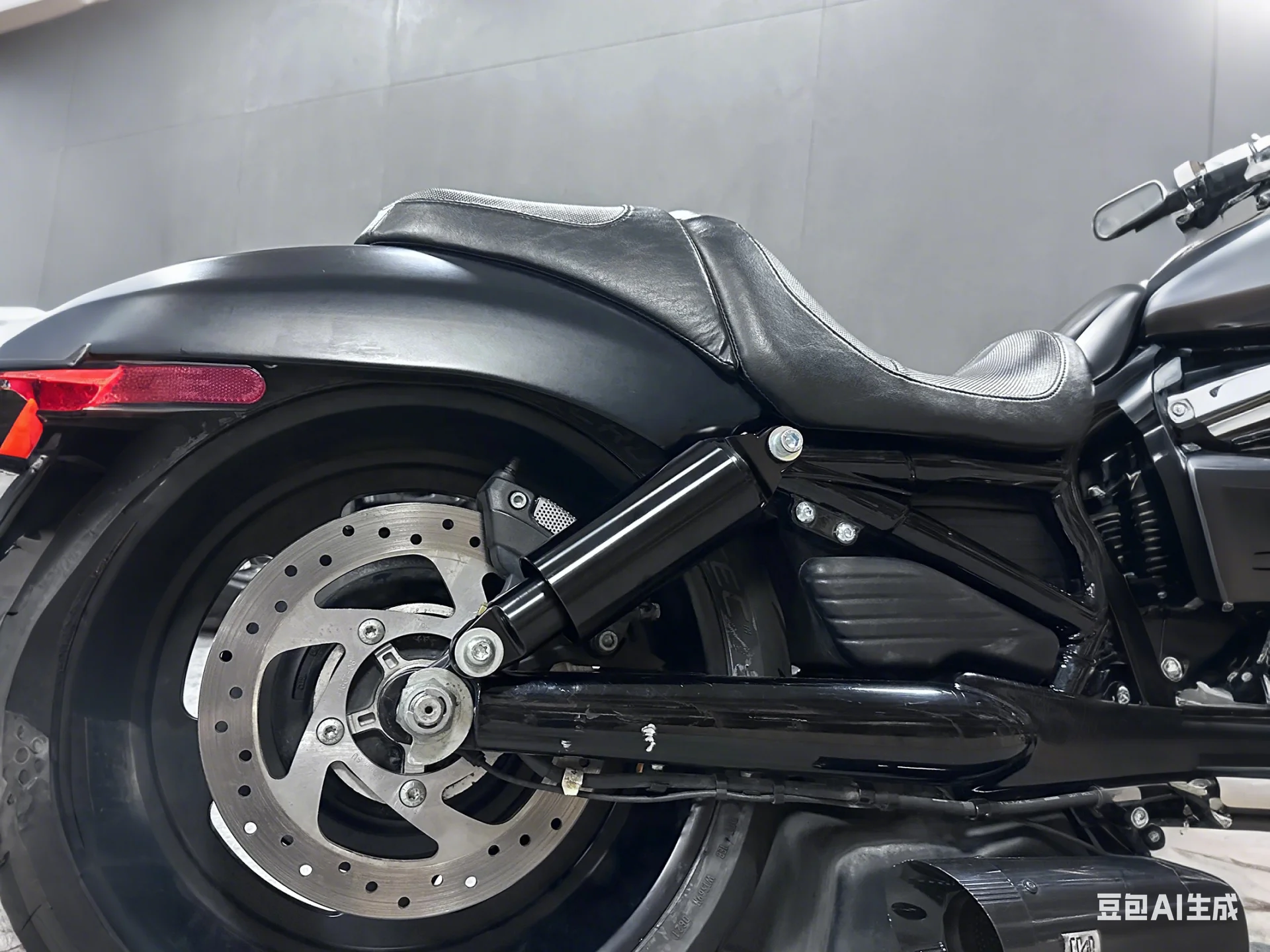 Suspensión neumática trasera para motocicleta, Kit negro para Harley Touring Road King Electra Street Road Glide CVO Limited FLHTKSE 1994-22