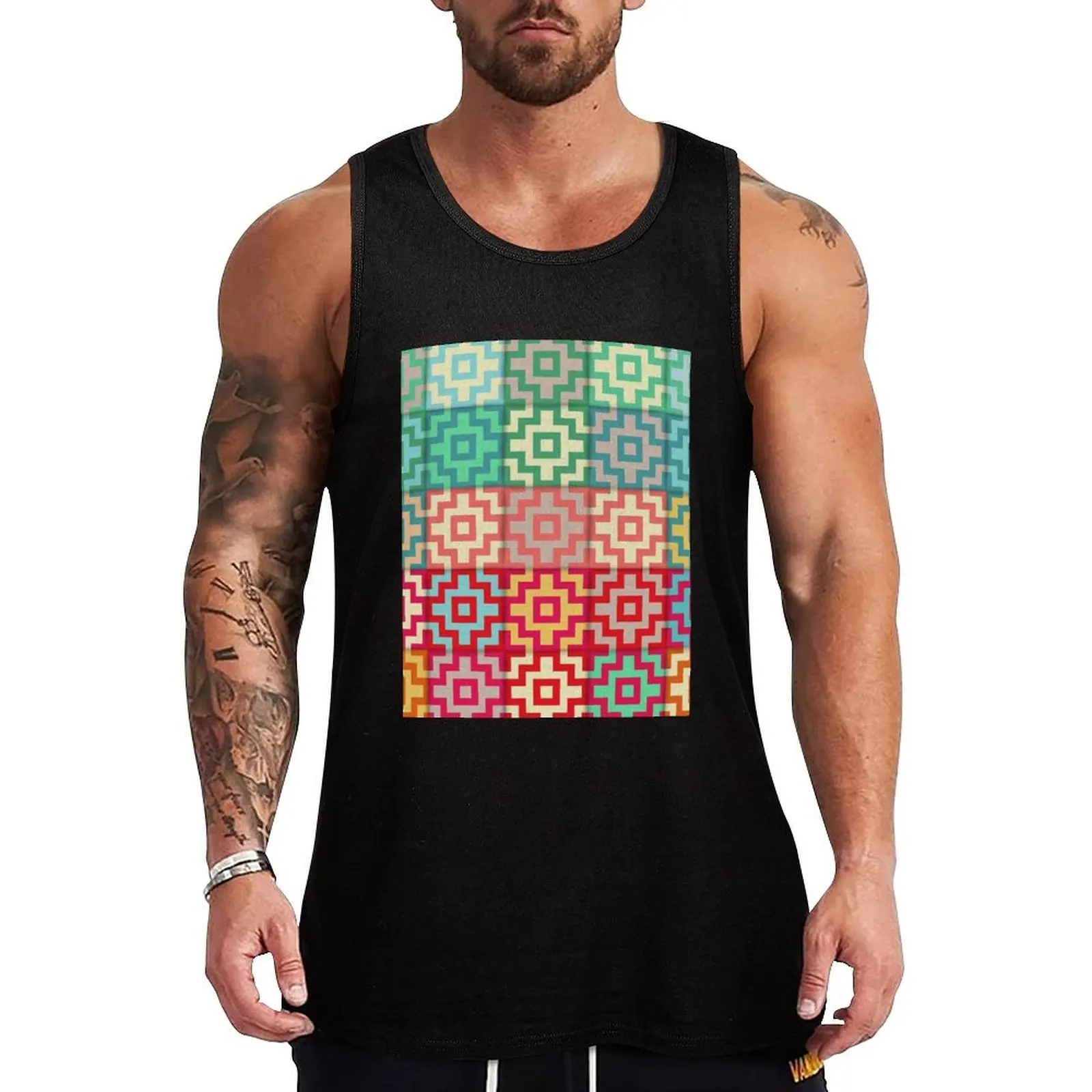 

Marrakech Tank Top Man clothes for gym bodybuilding t-shirt Bodybuilding shirt