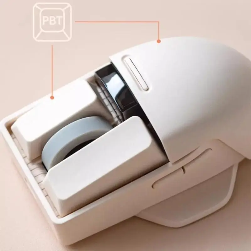 Wireless Gaming Mouse 3 Modes 2.4G/USB C/Bluetooth-compatible Ergonomic Mouse 