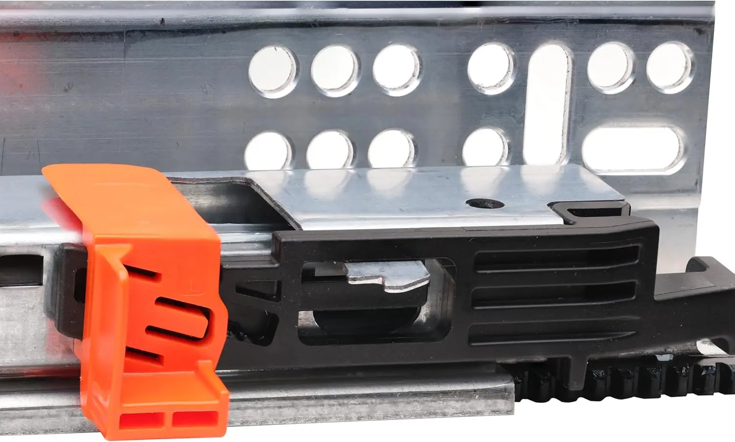 Corrediça de gaveta de 24 polegadas com capacidade de 500 lb de extensão completa, hardware de viagem longo e resistente para armários