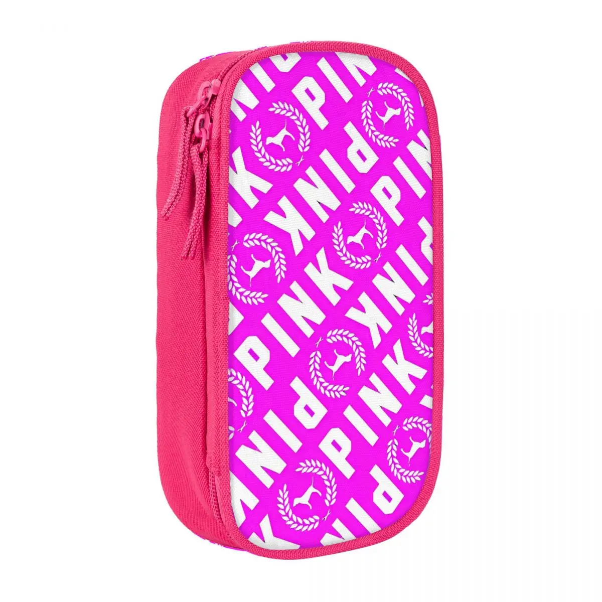 Pink Fashion Cool Aesthetic Pencil Case Girls Boys Fashion Pencil Pouch Pattern Back To School Pencil Cases Supplies Present