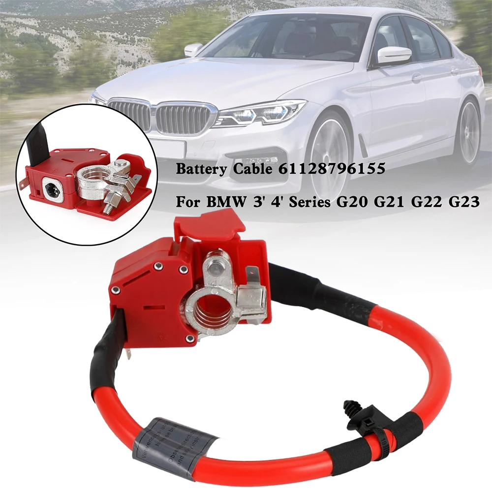 New 1PCS Battery Cable 61128796155 For BMW 3' 4' Series G20 G21 G22 G23 Car Accessories