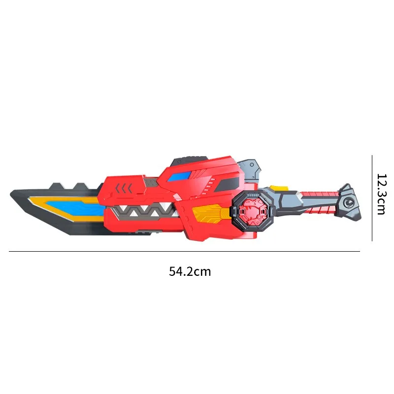 Zwei Modus Mini Kraft Transformation Schwert Spielzeug mit Sound und Licht Action-figuren MiniForce X Verformung Waffe Gun Spielzeug