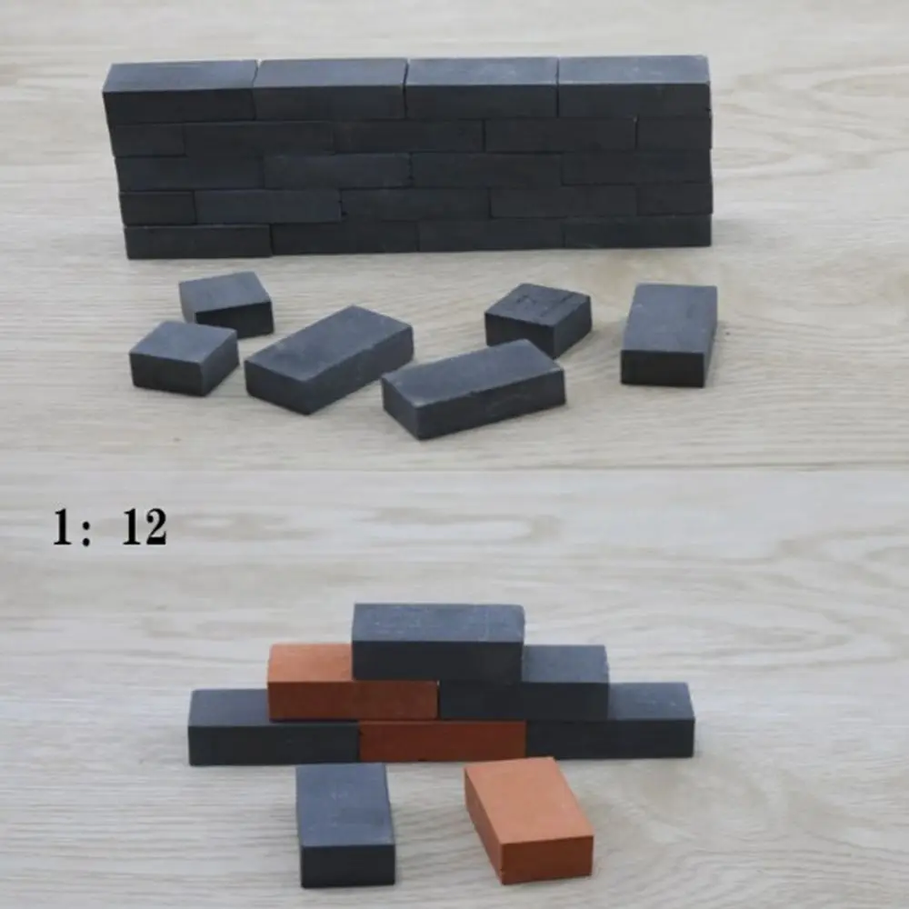 10pcs New DIY Sand Table Brick Portable Durable Building Scenery 4 Styles Landscape Modelling Miniature Home Decorations