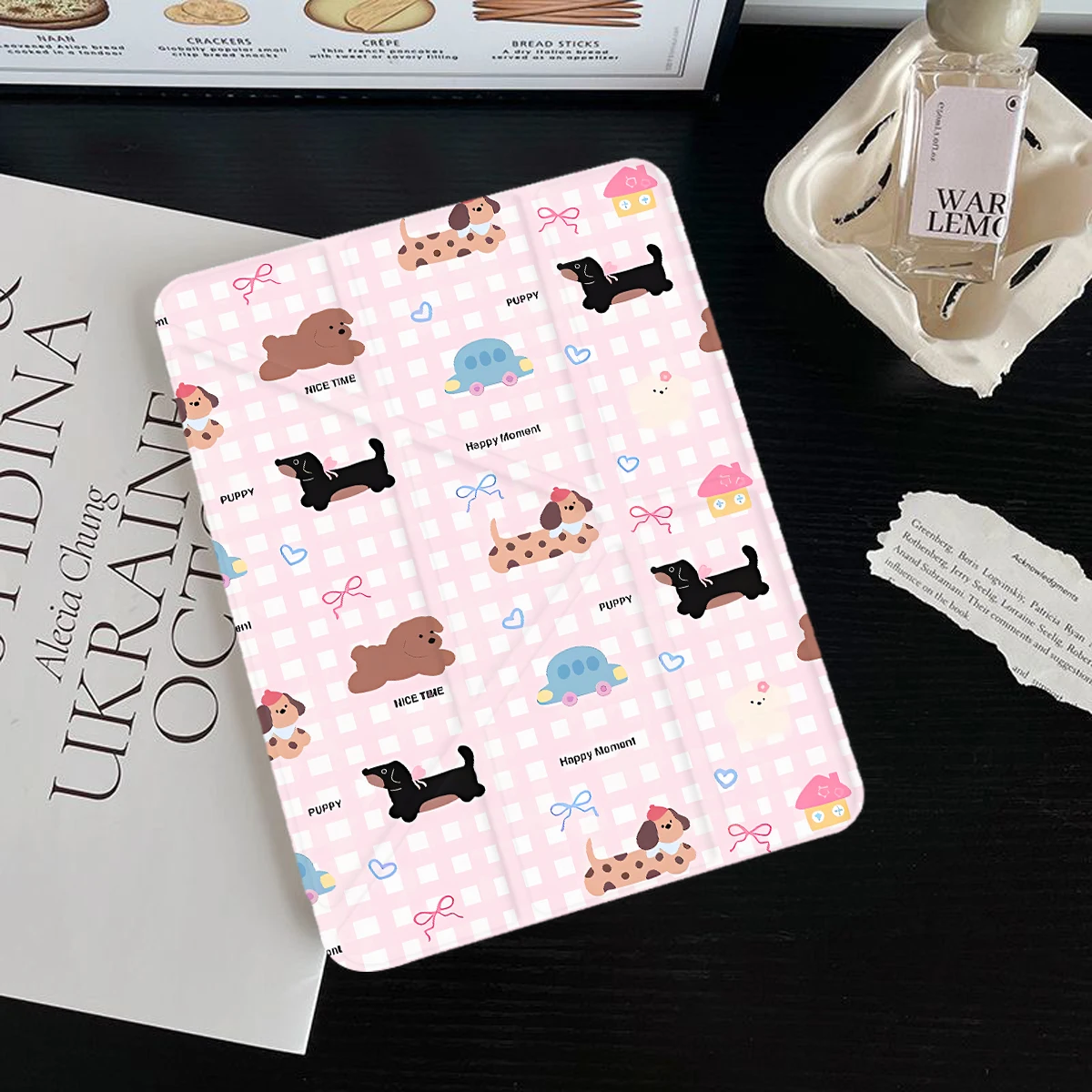 Y Folded Case For SamsungS7S8S9 11 Air11 2024 iPad10.2 7/8/9th iPad 4/5th 10.9 iPad 11th 2025 SamsungS9S10 Plus 12.4