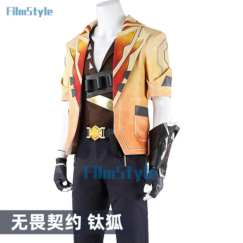 VALORANT Tejo Cosplay Costume Uniform Halloween Carnival Party Christmas Play Role Clothes Clothing for Men FilmStyle