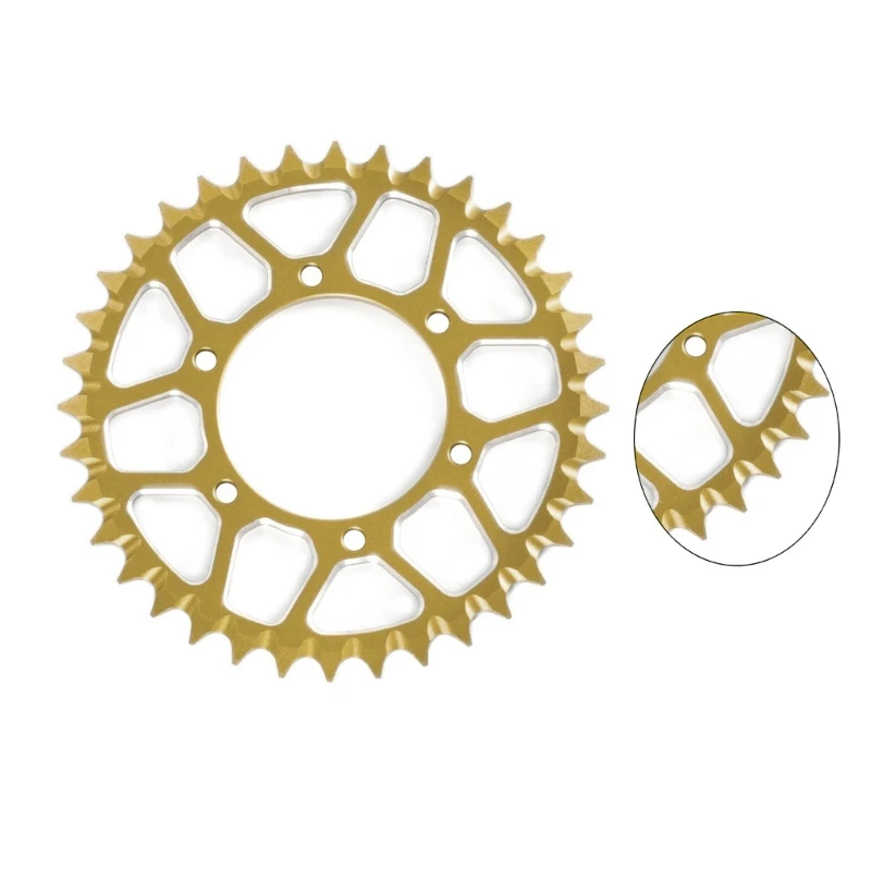 Remote Control Motorbike Hub Chain Sprocket Upgrading Part for 1/4 Promoto Motorbike Toy Upgraded Accessories