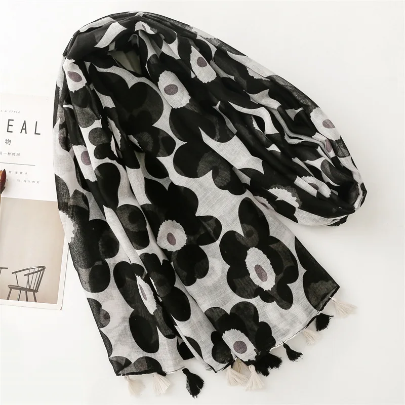 Fashion leopard print tiger leopard cotton hemp feel scarf Balinese thin style wear accessories shawl woman 90x180cm