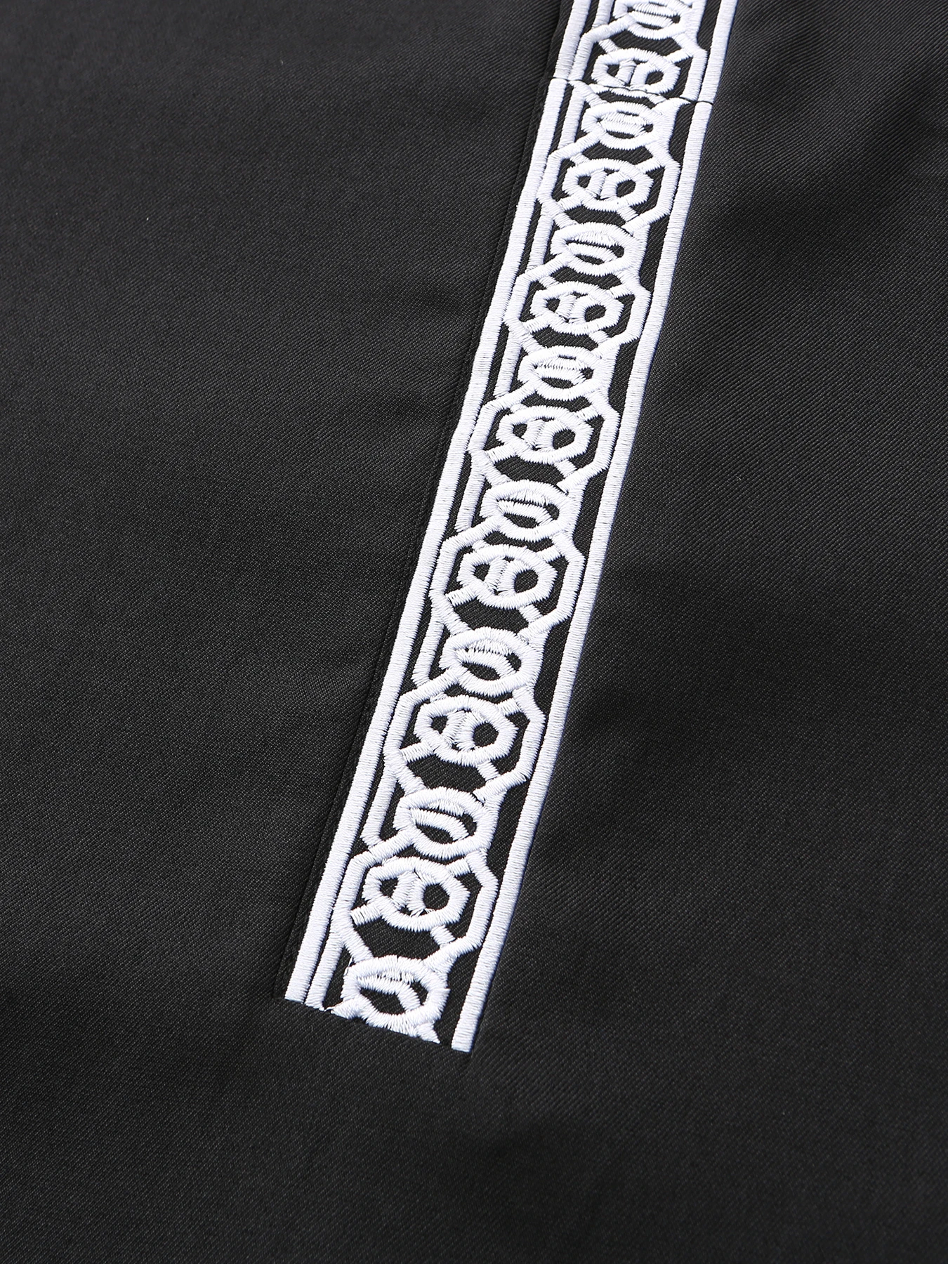 2025 رداء رجالي عربي إسلامي، ياقة مطرزة بأكمام طويلة، ثوب رجالي عربي بياقة واقفة، رداء إسلامي فضفاض