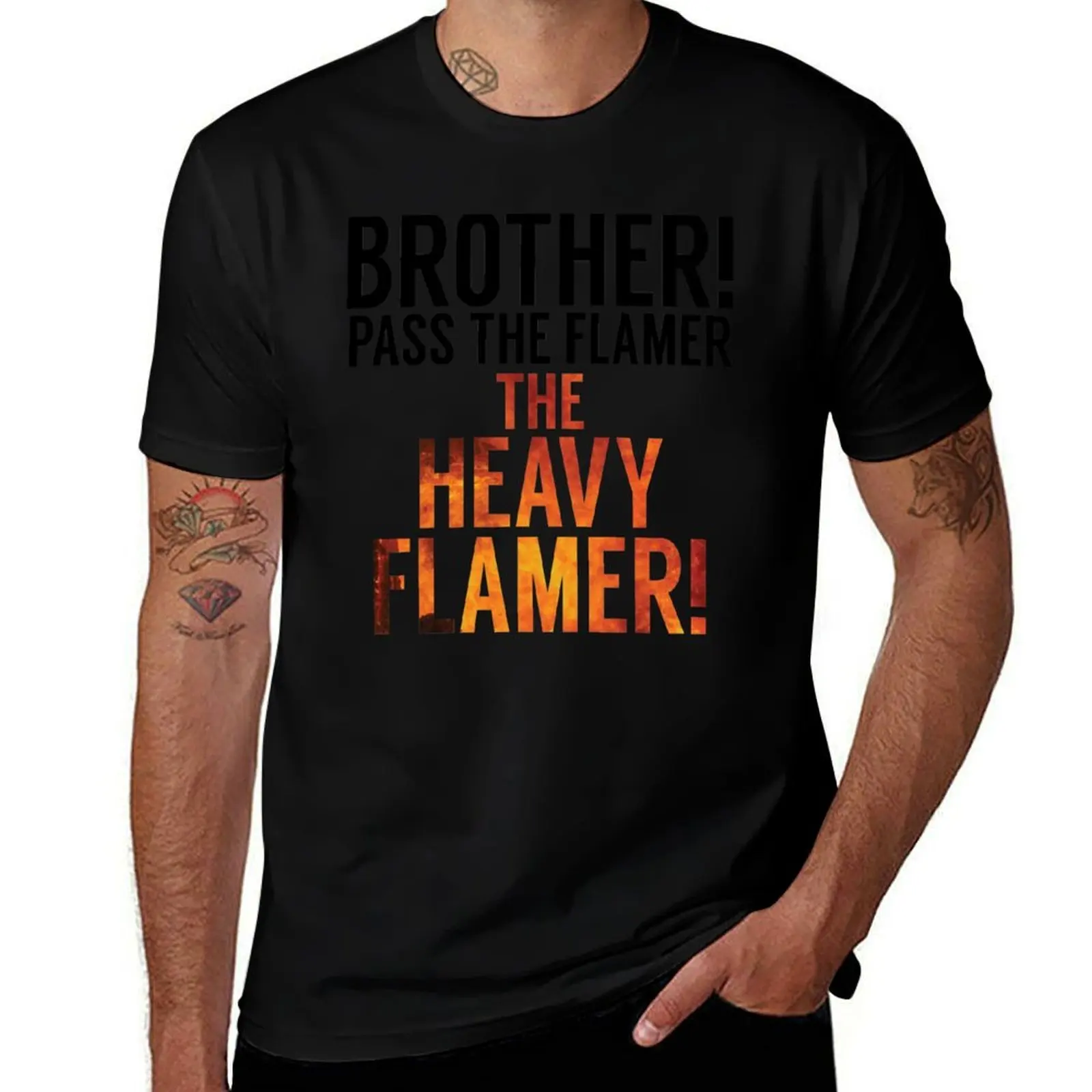 Crispy barbecued flamer T-Shirt t shirt personalised T-Shirt