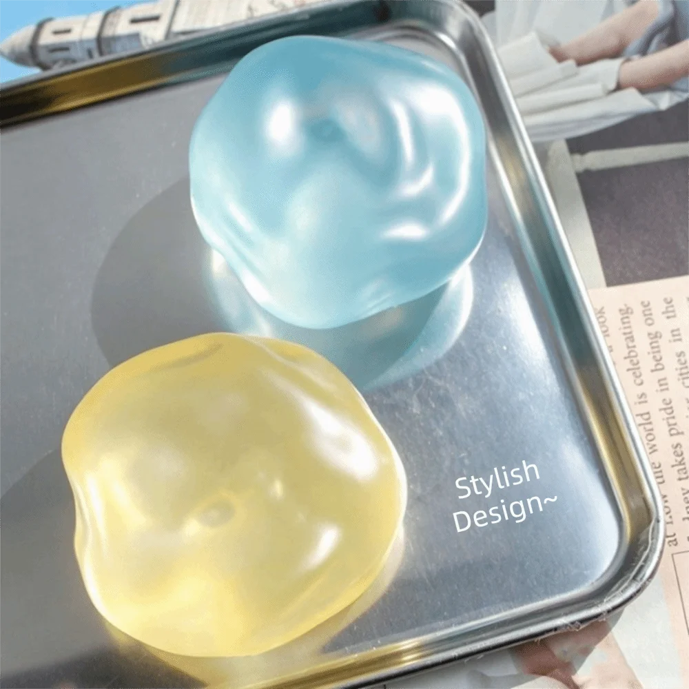 Funny Slow Rebound Squishy Toy Soft Squeezable Plasticity Reduce Pressure Ball Portable Handmade Fidget Toy Wrist Exercise