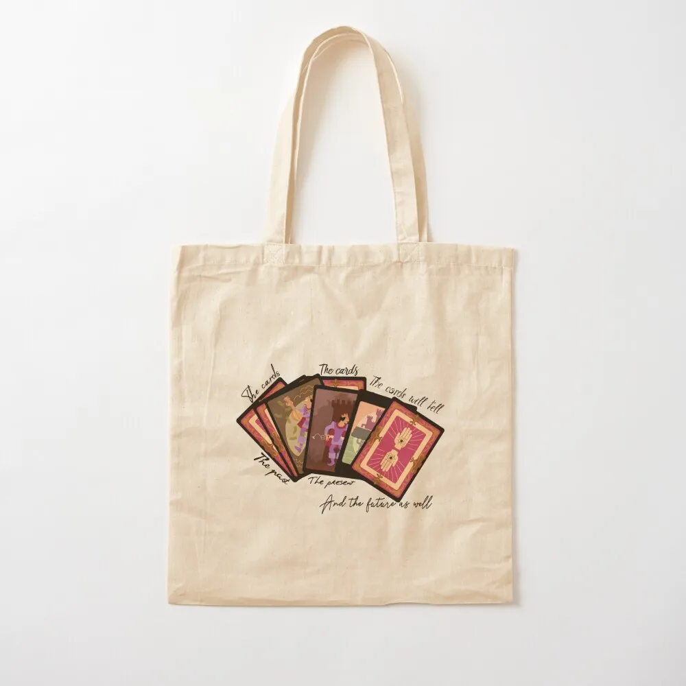 

The Cards Will Tell Tote Bag Handbags cute pouch bag Canvas Tote Bag