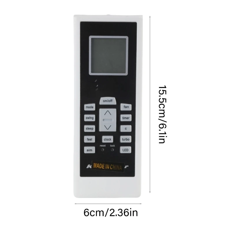 Ergonomiczne piloty sterujące kompatybilne kontrolerami klimatyzatorów RG01/BGCEF-EKBR-B do łatwej regulacji temperatury