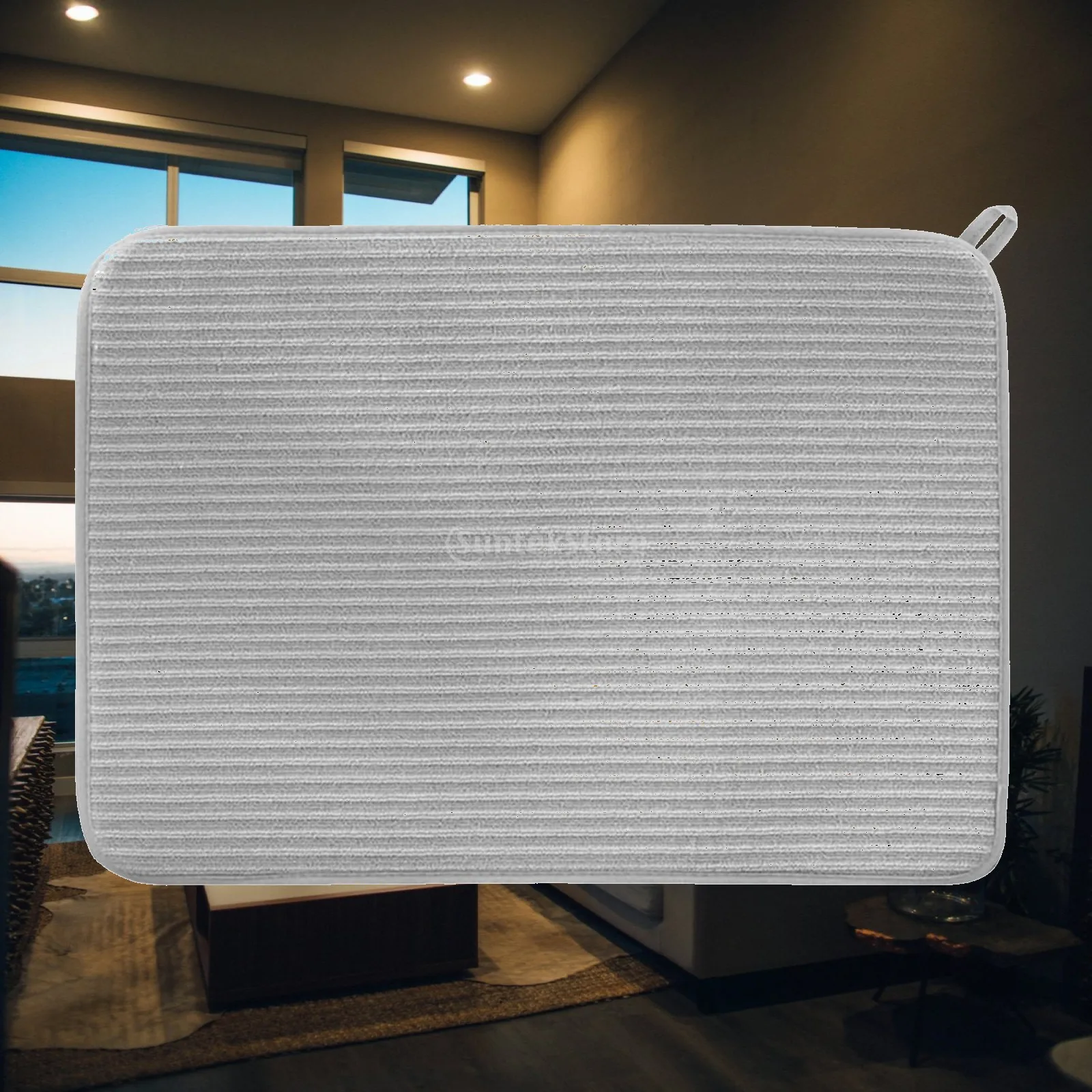 Dish Pad Drainer Mat Quick Dry Dishes Pad Microfiber Kitchen Counter Mat for Cups Tableware Sinks Utensils Pans
