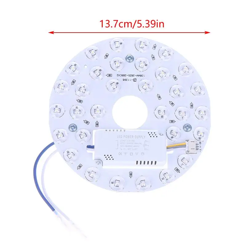 

⭐ Fan Light Source IRALAN Panel LED Bulb Chip Light Board AC 85-265V Energy-saving Circular Replaceable LED Light Source