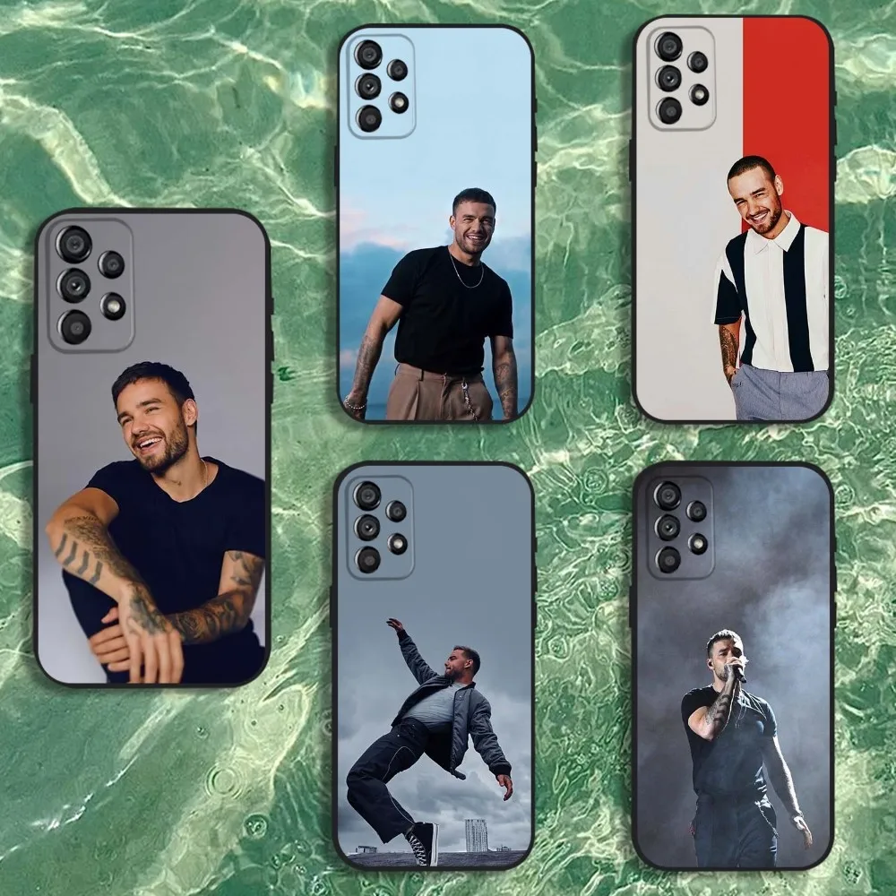 

Singer L-Liam P-Payne Phone Case For Samsung Galaxy A20,A21s,A22,A31,A32,A52,A53,A72,73,A80 Soft Black Cover