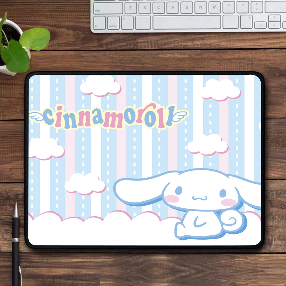 Cartoon Cute Cinnamorolls Gaming Mouse Pad XS Small Mousepad For PC Gamer Desktop Decoration Office Mouse Mat Deskmat Rug