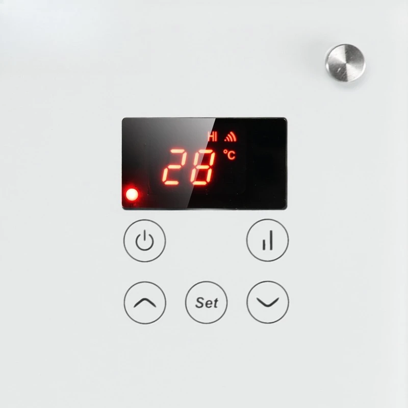 جودة عالية عرض كبير الكهربائية المنزل المسخن الحائط مرآة لوحة زجاجية سخان #3