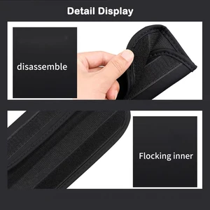 Nappa Leather Seat Belt Shoulder Cover, Honda CR-V protection pillows, CRV, Civic, Accord, Odyssey, Type R, Type S, Accessories, 2PCs 8 Main Sales Honda Big Linge Cover - №7