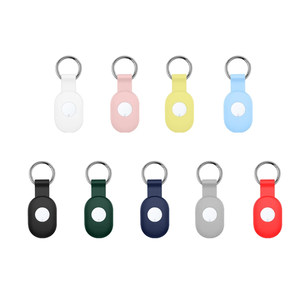 

1 шт. универсальный защитный силиконовый чехол-держатель, легкий, для брелоков Xiaomi - идеально подходит для ключей от домашних животных, умных замков, запасных частей.