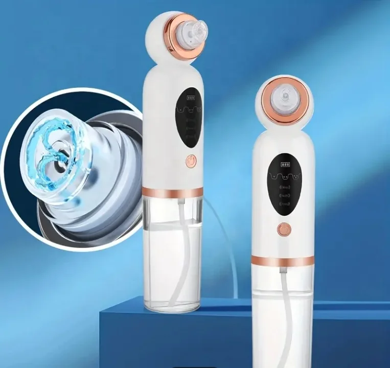 المكتبة الذكية Liman Beauty Product الكهربائية مايكرو فقاعة دورة المياه شد الوجه منظف الوجه سيليكون مزيل الرؤوس السوداء حب الشباب Pi #3