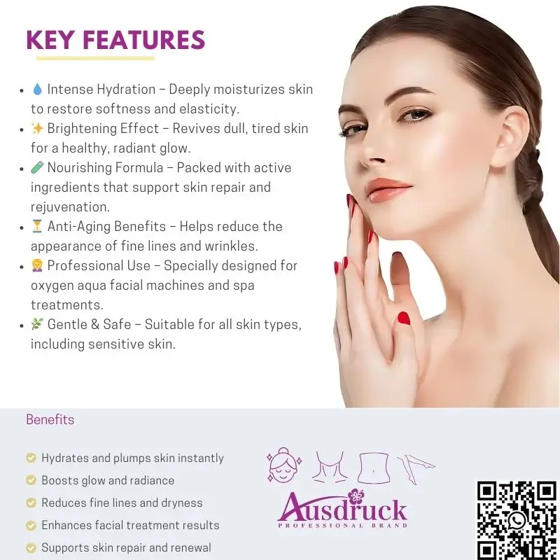 آلة ترطيب التجميل للتنظيف العميق وامتصاص المصل، قشر الأكسجين النفاث ونظام الوجه المائي #2