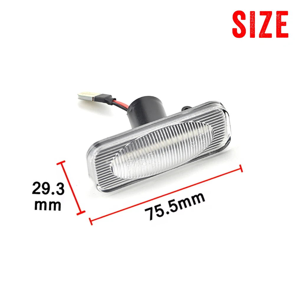 2Pcs=1 set High power SMD LED Side Marker Light. 2. NO warning errors code, no bulb-out warning message, no compute