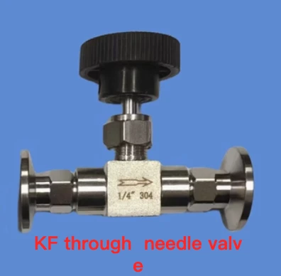 

Needle valve KF vacuum valve quick installation globe valve stainless steel vacuum valve