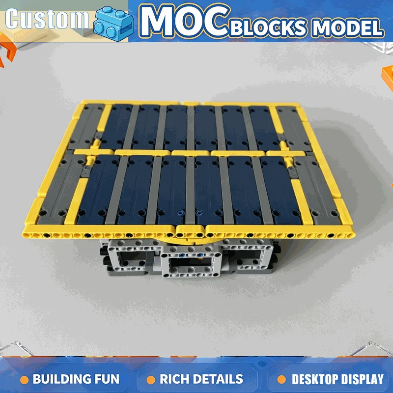 551PCS MOC Display Turntable Platform Model Building Blocks Modify Custom Puzzle DIY Creative Ideas Education Toy Christmas Gift