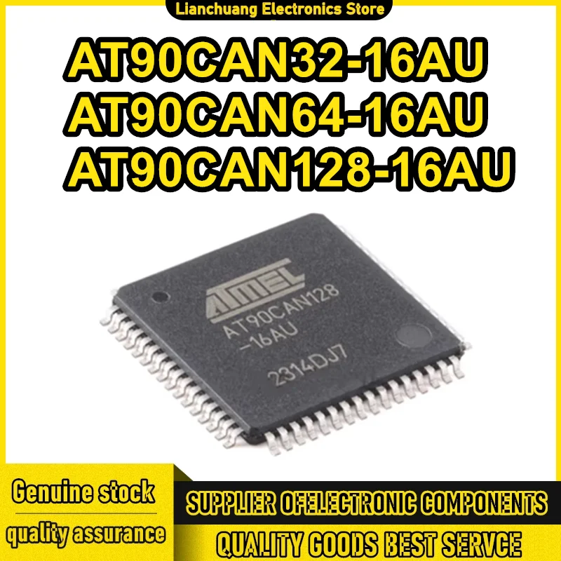 

AT90CAN32-16AU AT90CAN64-16AU AT90CAN128-16AU 90CAN32-16AU 90CAN32 TQFP64 IC Chip 100% New Original in stock
