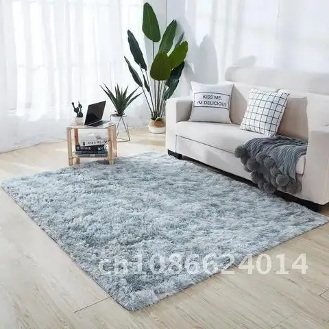 Decorative Gradient Color Carpets for Modern Living Room 160x230 Non-slip Large Bedroom Carpet Home Mat Children