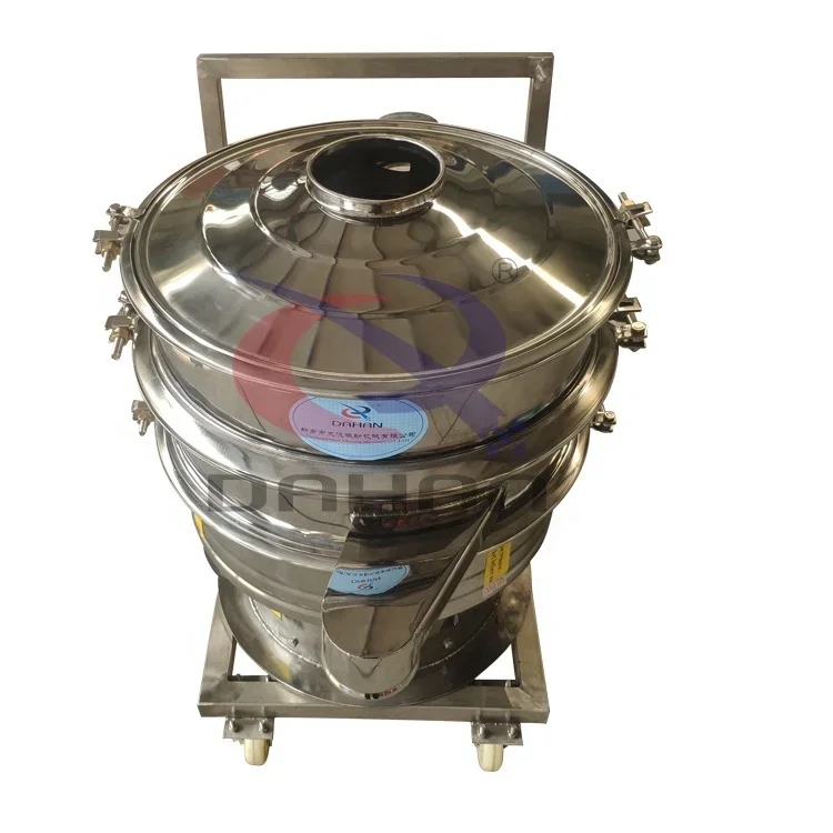 2021 New Design Molybdenum Powder Melon Seeds Vibrating Screen Circular Industrial Flour Sifter