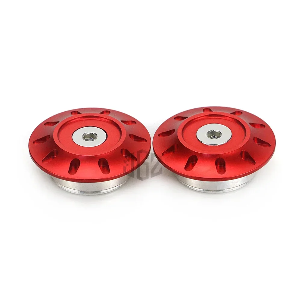 Pair Motorcycle CNC Aluminum Fairing Bumper Plug Caps Cover Bolt For Vespa GTS GTV 200 300 250 125 Sprint Primavera LXV LX S 150