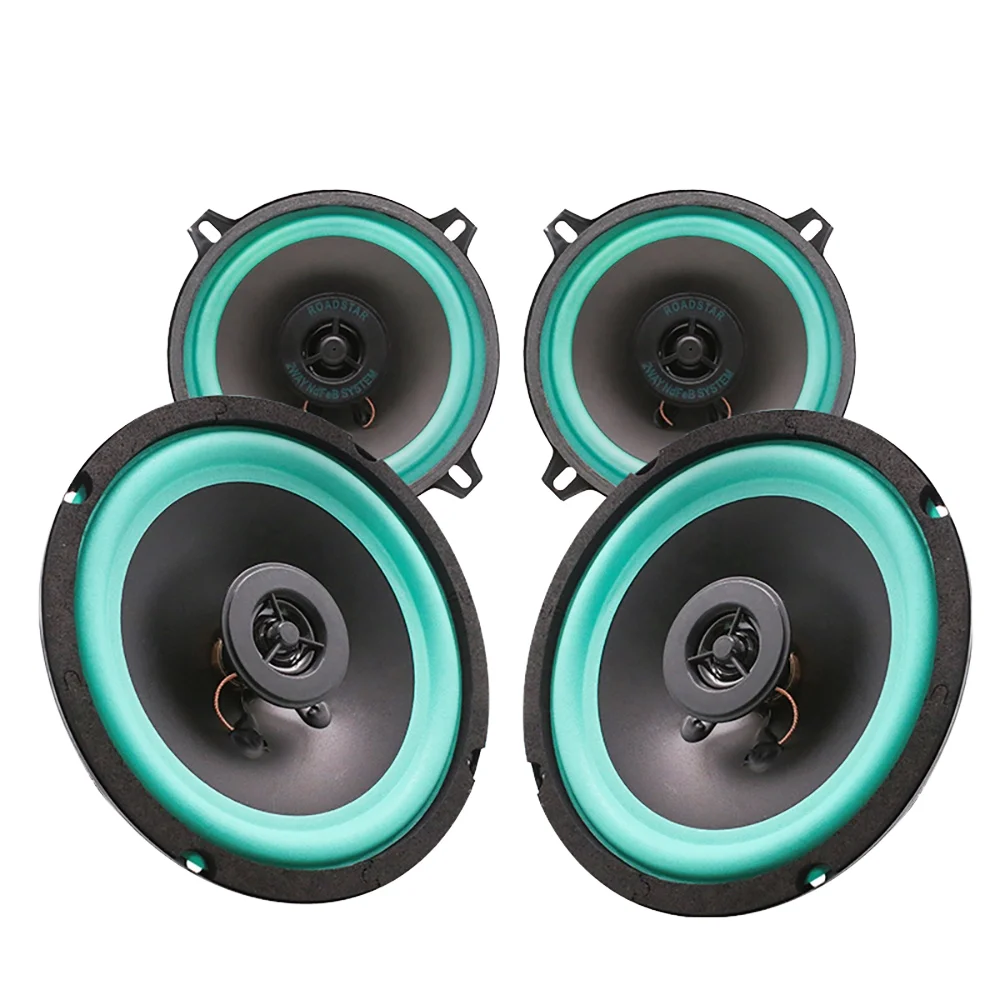 Wholesale 4/5/6.5 Inch Audio Music Stereo Full Range Frequency Car Door Speaker Good Sound Car Coaxial Speaker(1pcs speaker)