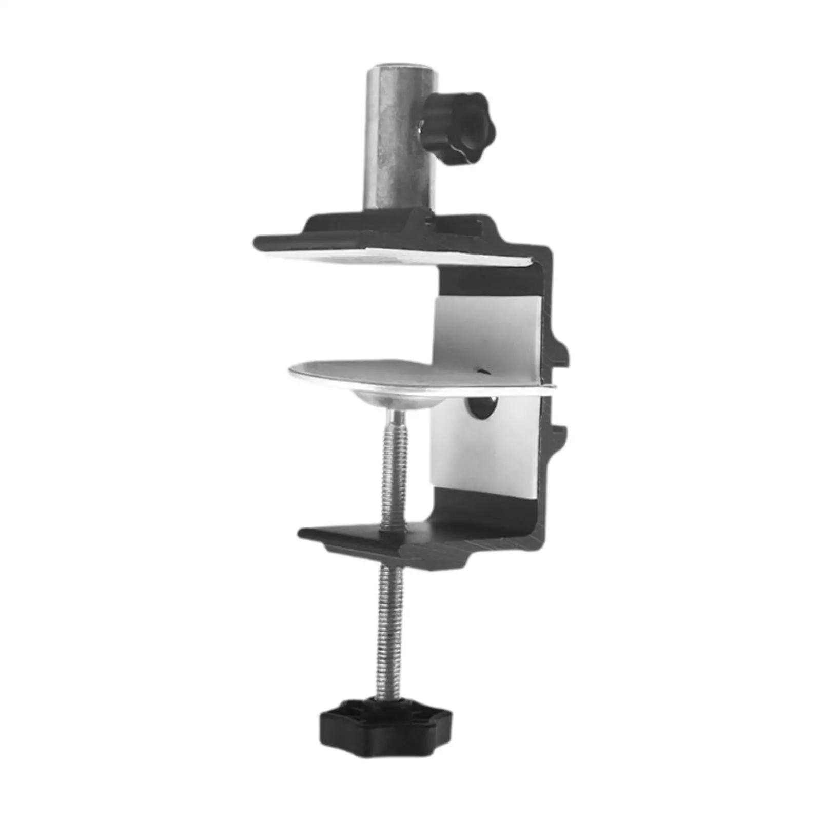 

Table Clamp Mount Holder Anti Scratch Mic Clamp Microphone Stand Holder Lazy Arm Phone Holder MetalTable Mounting Clamp