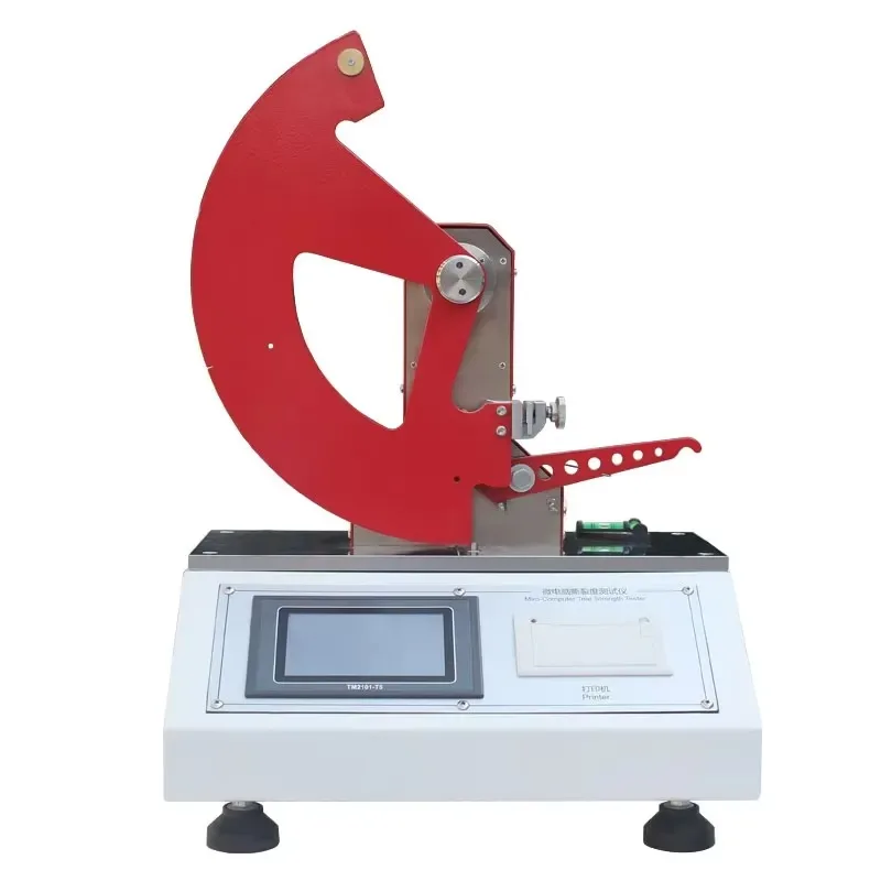 Microcomputer Paper Tear Strength Tester Tearing Strength Test Machine Fiber Film Elmendorf Paper Tear Tester