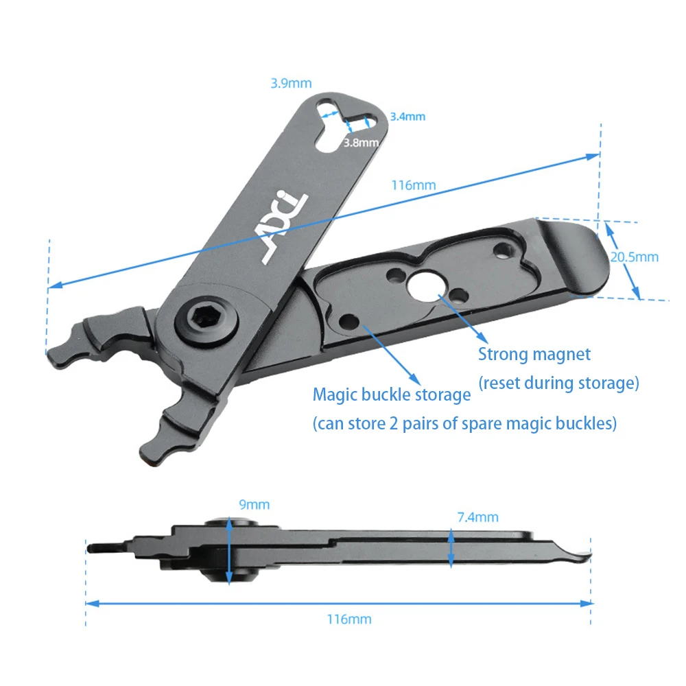 Bicycle Chain Link Pliers Mini Mountain Bike Quick Removal Install Plier Cycling Chain Buckle Open Close Clamp MTB Repair Tools