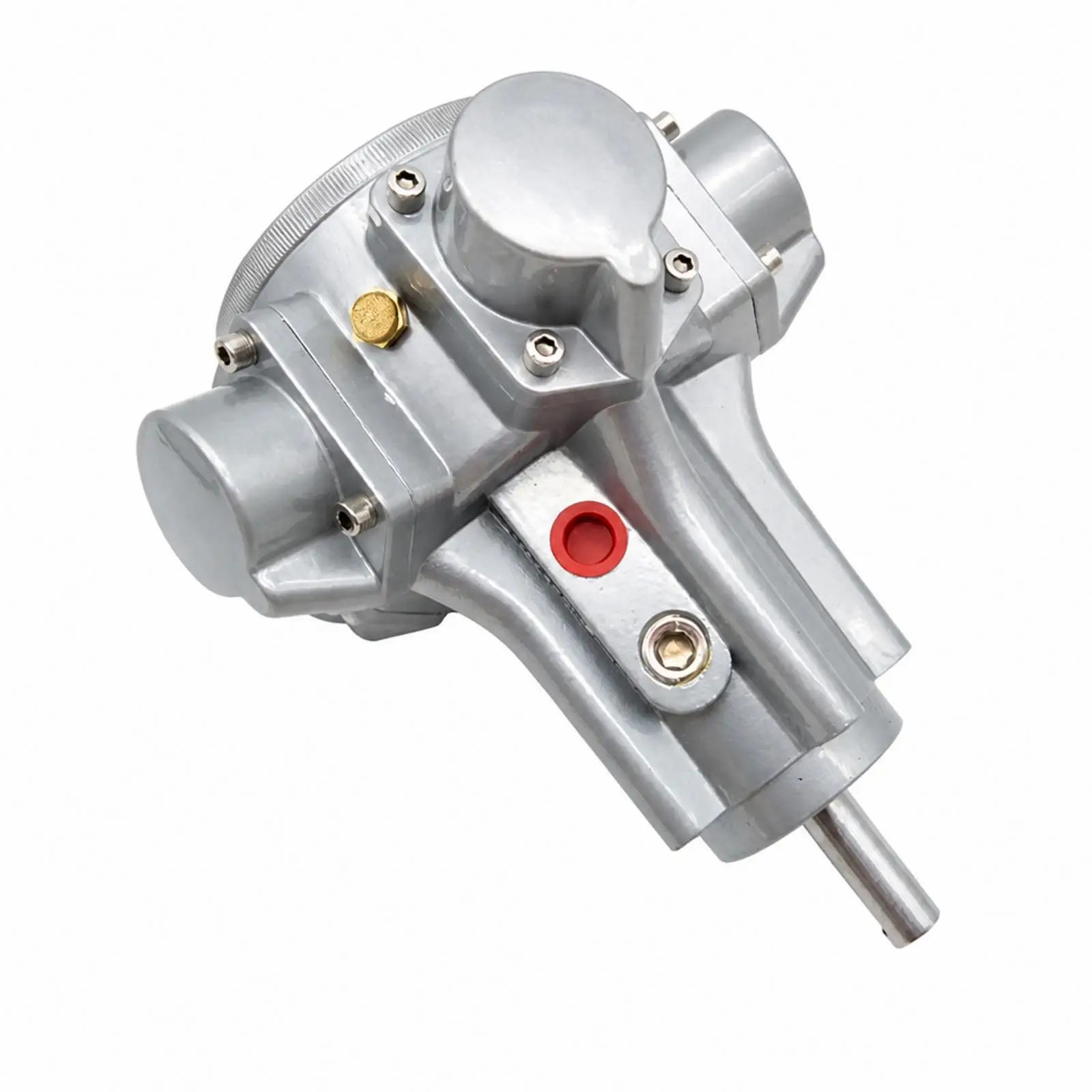 Compact Pneumatic Air Engine 3/4 Inch Drive with Reversible Rotation for Dust Prone Workshop Tools and Conveyor Systems