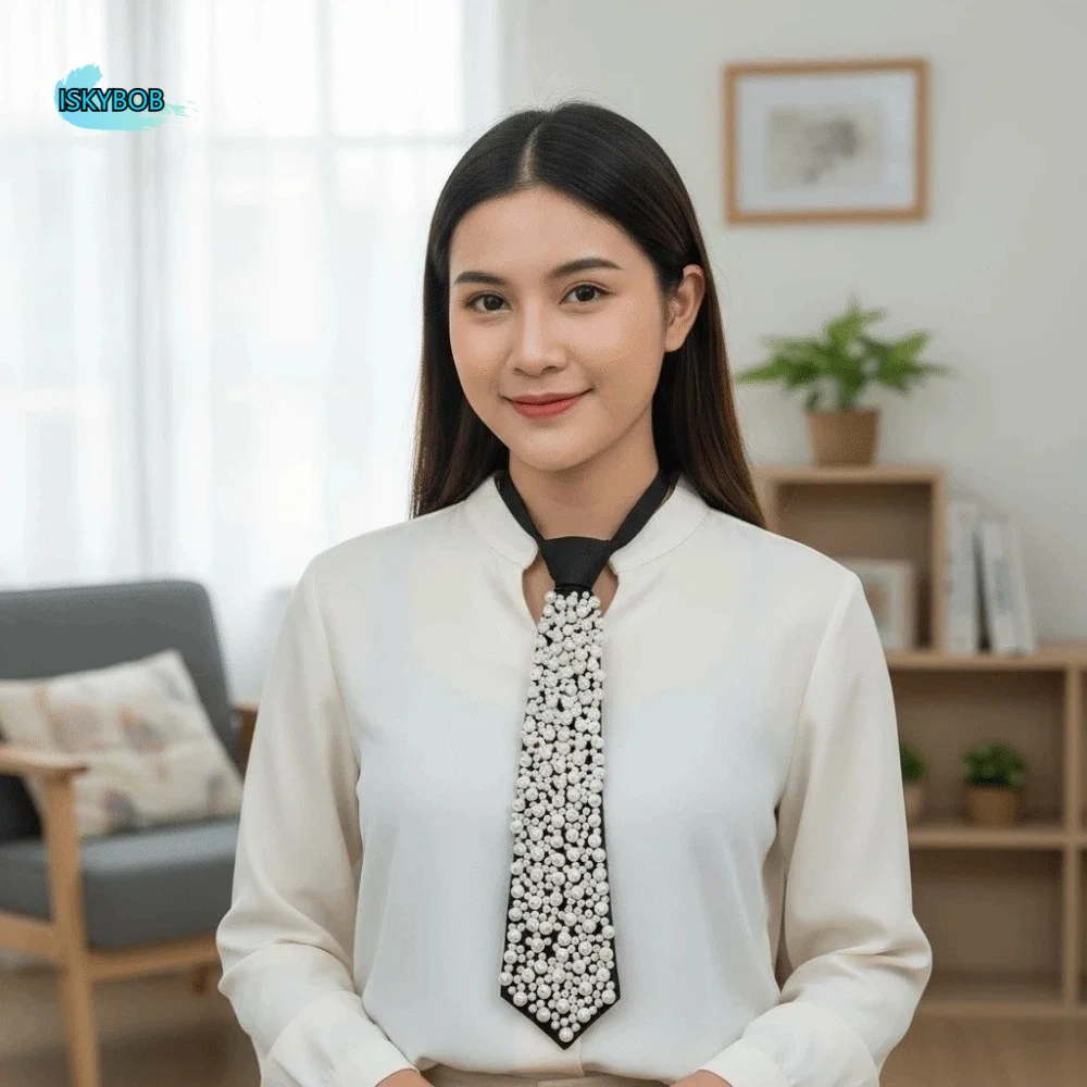 gravata-feminina-estilo-coreano-com-perolas-completas-preta-estilo-academico-feita-a-mao-colar-longo-com-decoracao-geometrica-para-camisa