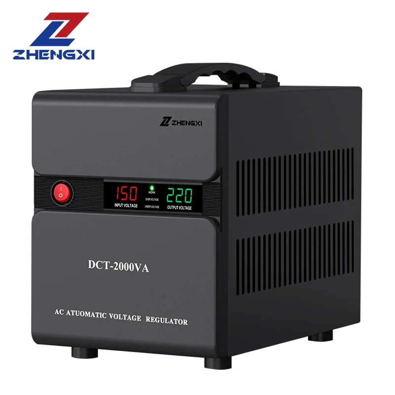 AVR 1000VA 2000VA 3000VA Automatic Voltage Stabilizer Single Phase AC 220V Voltage Regulator Home Use