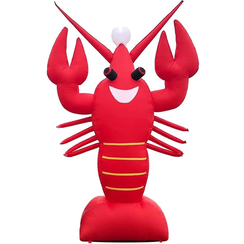 Giant Red Inflatable Lobster Inflatable Crawfish Shrimp Sea Food For Outdoor Advertising,Store Promotional Decorations