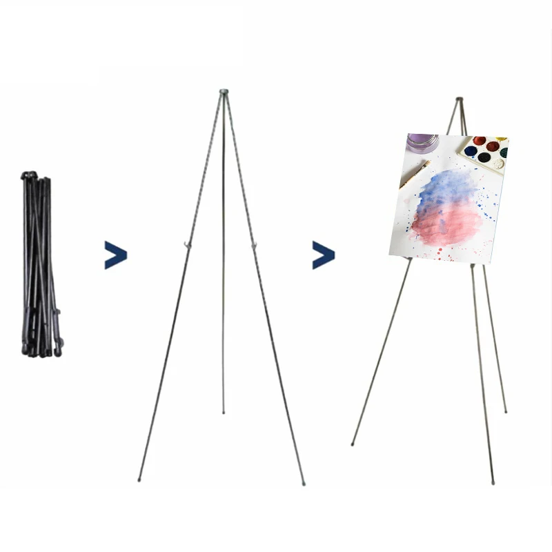 

customized.High Quality Art Folding Easel Portable Display Tripod Student Sketch Support