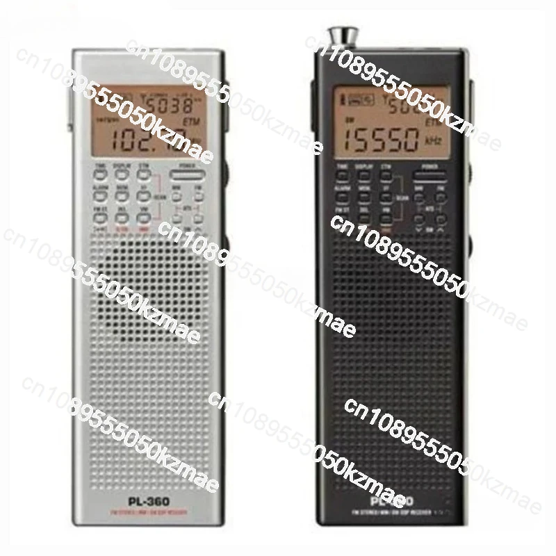 

Портативное радио PL-360 DSP с функцией записи через USB, портативным коротковолновым приемником AM FM, подходит для путешествий и обучения