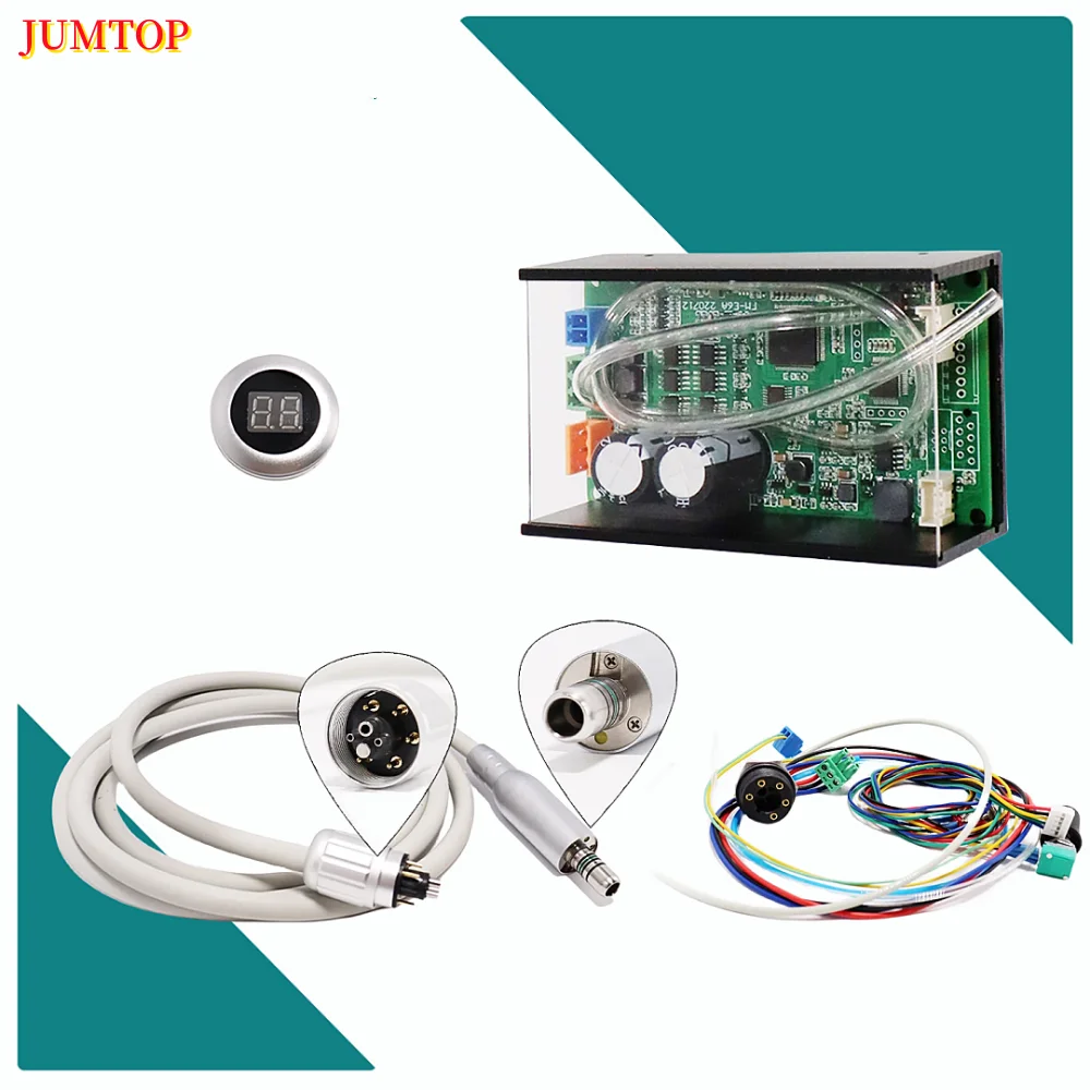 JUMTOP Dental Built-in LED Micromotor Electric Brushless For Dentist Supplies Accessories Tool Dentistry Equipment